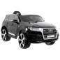 Masinuta electrica AUDI Q7 2.4G LIFT, 12V, roti spuma EVA, mod educativ, muzica, centura siguranta, 121x70x60cm