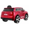 Masinuta electrica Audi Q7 Quatro, 2 motoare, roti spuma EVA, rosu