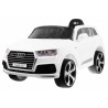 Masinuta electrica AUDI Q7 2.4G, 12V, roti spuma EVA, lumini LED, pornire lenta, mod educativ, 121x70x60cm