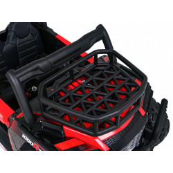 Masinuta electrica Buggy UTV, 2 motoare, roti spuma EVA, 2 locuri, rosu
