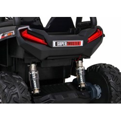 Masinuta electrica Buggy UTV, 2 motoare, roti spuma EVA, 2 locuri, rosu
