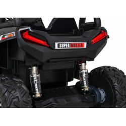 Masinuta electrica Buggy UTV, 2 motoare, roti spuma EVA, 2 locuri, rosu