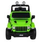 Masinuta electrica Jeep Wrangler Rubicon, off road, 12V, 2 scaune, roti spuma EVA, lumini, MP3, 126x70x80cm