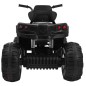 ATV Quad electric, 2 motoare, roti spuma EVA, negru ATV Quad electric, 2 motoare, roti spuma EVA, negru