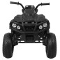 Quad ATV electric pentru copii, roti pneumatice, negru