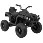 Quad ATV electric pentru copii, roti pneumatice, negru Quad ATV electric pentru copii, roti pneumatice, negru