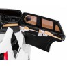 Masinuta electrica SUV VOLVO XC90, 2 motoare, roti spuma EVA, 2 locuri, Bluetooth, alb