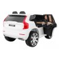 Masinuta electrica SUV VOLVO XC90, 2 motoare, roti spuma EVA, 2 locuri, Bluetooth, alb Masinuta electrica SUV VOLVO XC90, 2 motoare, roti spuma EVA, 2 locuri, Bluetooth, alb