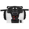 ATV electric Quad 2.4, 2 motoare, roti spuma EVA, alb