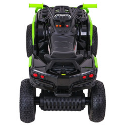 ATV electric roti penumatice, suspensii, Negru/Verde