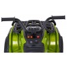 ATV electric copii, roti pneumatice, suspensii, verde