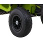 ATV electric copii, roti pneumatice, suspensii, verde