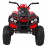 Quad ATV electric, suspensii, roti pneumatice, rosu