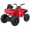 Quad ATV electric, suspensii, roti pneumatice, rosu