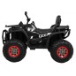 ATV electric Quad, off road, 12V, 3 viteze, roti spuma EVA, lumini LED, cheie START, MP3, AUX, USB, 113x68x78cm ATV electric Quad, off road, 12V, 3 viteze, roti spuma EVA, lumini LED, cheie START, MP3, AUX, USB, 113x68x78cm