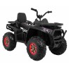 ATV electric Quad, off road, 12V, 3 viteze, roti spuma EVA, lumini LED, cheie START, MP3, AUX, USB, 113x68x78cm