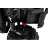 ATV electric Quad, off road, 12V, 3 viteze, roti spuma EVA, lumini LED, cheie START, MP3, AUX, USB, 113x68x78cm