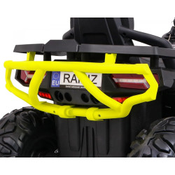 ATV electric Quad, off road, 12V, 3 viteze, roti spuma EVA, pornire lenta, MP3, faruri LED, AUX, USB, 113x68x78cm