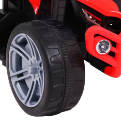 ATV electric Quad Little Monster, 6V/4,5Ah, 25W, 70 x 38.5 x 42 cm, roti plastic, scaun 24 x 13 cm