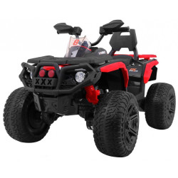 ATV electric Quad Maverick, off road, 12V, faruri LED, roti spuma EVA, melodii, intrare USB, buton  Start, 118x78x75cm