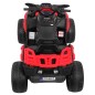 ATV electric Quad Maverick, off road, 12V, faruri LED, roti spuma EVA, melodii, intrare USB, buton  Start, 118x78x75cm