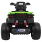ATV electric Quad Maverick, off road, 12V, faruri LED, roti spuma EVA, MP3, USB, mod poveste, 118x78x75cm