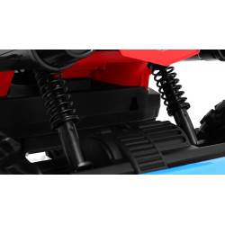 ATV electric Quad Sport Run 4x4, 12V, roti spuma EVA, lumini LED, 2 viteze, melodii, USB, SD, 107x71x71cm