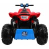 ATV electric Quad Sport Run 4x4, 12V, roti spuma EVA, lumini LED, 2 viteze, melodii, USB, SD, 107x71x71cm