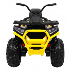 ATV electric Quad Sport Run 4x4, 12V, roti EVA, butoane sonore volan, MP3, faruri LED, START, 107x71x71cm