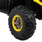ATV electric Quad Sport Run 4x4, 12V, roti EVA, butoane sonore volan, MP3, faruri LED, START, 107x71x71cm