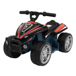 ATV electric Quad Little Monster, off road, 25W, 6V/4.5Ah, roti plastic, 70x38.5x42 cm