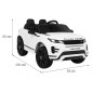 Masinuta electrica Range Rover, 2 scaune, alb Masinuta electrica Range Rover, 2 scaune, alb