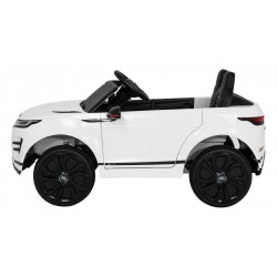 Masinuta electrica Range Rover, 2 scaune, alb