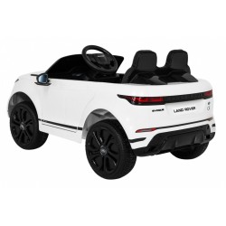 Masinuta electrica Range Rover, 2 scaune, alb