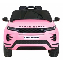 Masinuta electrica Range Rover Evoque, 2 motoare, roti spuma EVA, roz