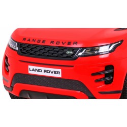 Masinuta electrica Range Rover, 2 scaune, roti spuma EVA, rosu