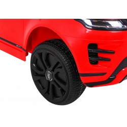 Masinuta electrica Range Rover, 2 scaune, roti spuma EVA, rosu