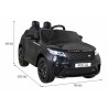 Masinuta electrica Range Rover Velar, 2 motoare, roti spuma EVA