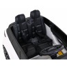 Masinuta electrica Range Rover, roti spuma EVA, 2 locuri, 2 motoare, alb