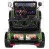 Masinuta electrica 4x4, functie drift, 2 motoare, roti EVA, verde
