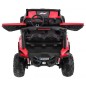 Masinuta electrica Buggy SuperStar 4x4, 4 motoare, 2 locuri, roti spuma EVA, Bluetooth, rosu Masinuta electrica Buggy SuperStar 4x4, 4 motoare, 2 locuri, roti spuma EVA, Bluetooth, rosu