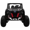 Masinuta electrica Buggy SuperStar 4x4, 4 motoare, roti spuma EVA, 2 locuri, Bluetooth, negru