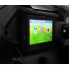 Masinuta electrica Buggy SuperStar 4x4, 4 motoare, roti spuma EVA, 2 locuri, Bluetooth, negru