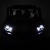 Masinuta electrica Buggy SuperStar 4x4, 4 motoare, roti spuma EVA, 2 locuri, Bluetooth, negru