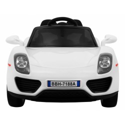 Masinuta electrica Roadster, 2x12V, telecomanda, 3 viteze, roti spuma EVA, suspensii, lumini, muzica, capacitate 25 kg