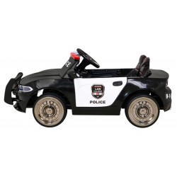 Masinuta electrica Super-Police, sport, 2x45W, telecomanda, roti EVA, lumina LED fata spate, muzica, Bluetooth