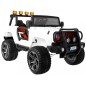 Masinuta electrica THE MONSTER JEEP 4x4, roti spuma EVA, 2 locuri, alb Masinuta electrica THE MONSTER JEEP 4x4, roti spuma EVA, 2 locuri, alb