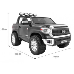 Masinuta electrica Toyota Tundra, 2 locuri, 4 motoare, roti EVA, negru