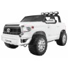 Masinuta electrica Toyota Tundra, 2 locuri, 2 motoare, alb