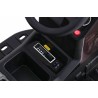 Tractor electric Titanium cu remorca, roti spuma EVA, 2 motoare, verde